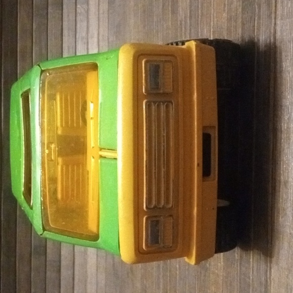 Vintage Tonka Green Van and Pop Up Camper Made In USA 1970s - Picture 4 of 16